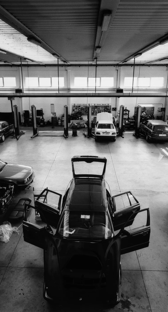 L'officina Lucar vista dall'alto