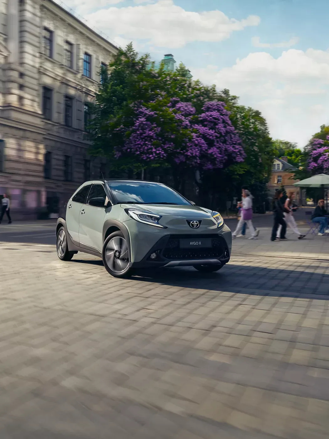 Toyota Aygo X in città