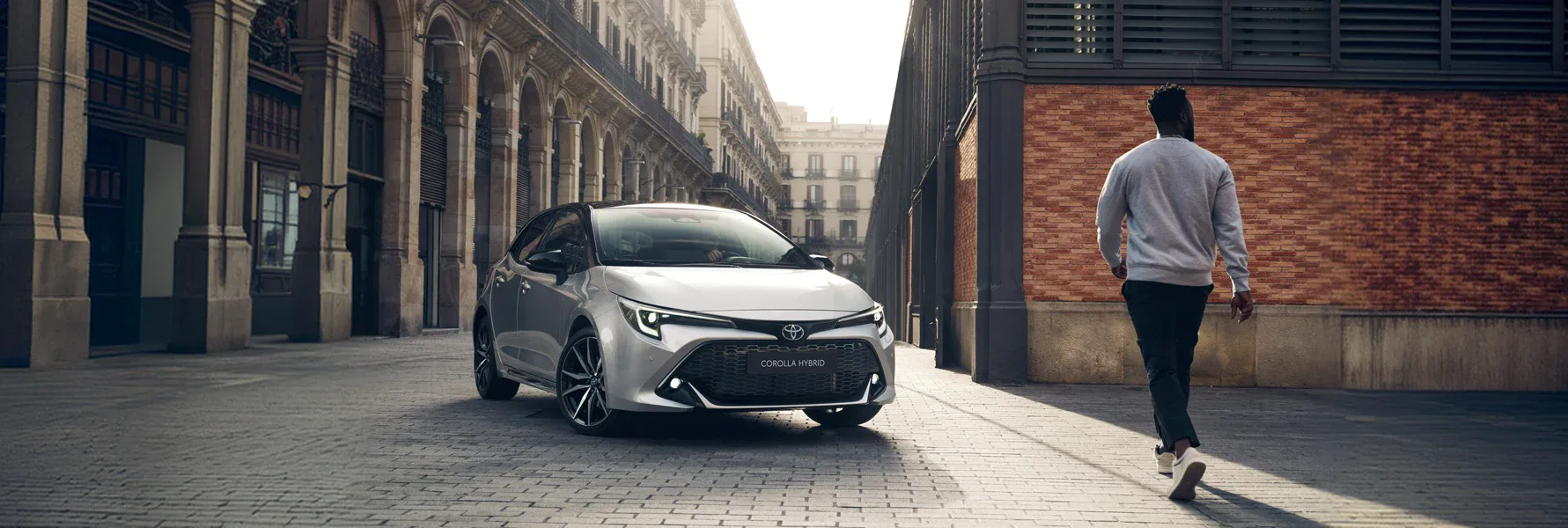 Toyota Corolla Hybrid in città